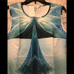 5&love blue&white dress size M♥️